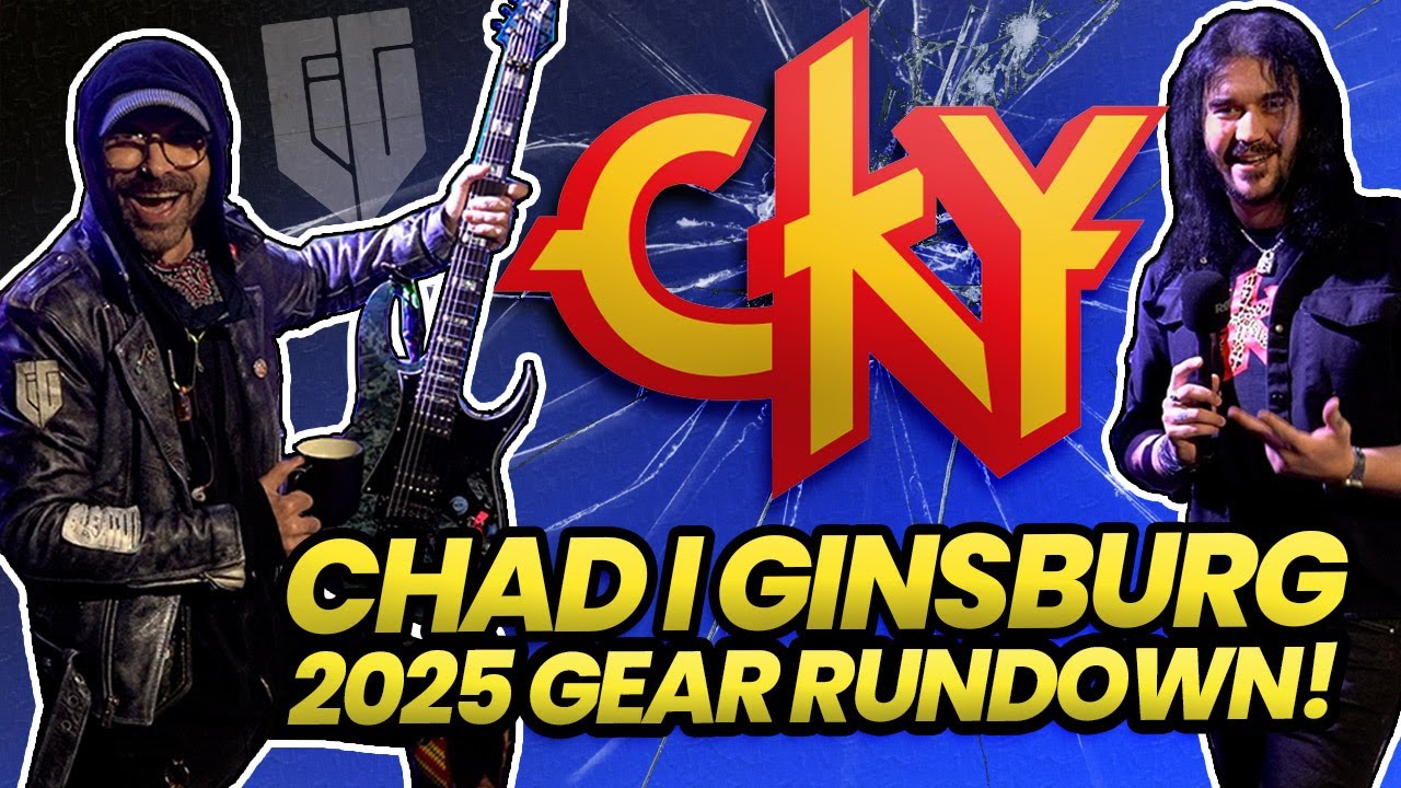 CKY 2025 Guitar Gear Rundown - Chad I Ginsburg Gives Us A Tour Of His Latest Rig!