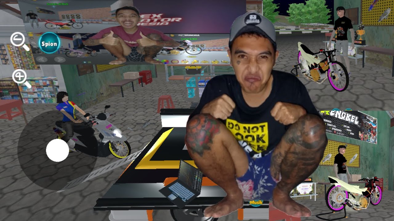Bisa bikin Bengkel sendiri Jon‼️Cara bikin Bengkel sendiri di Game Herex Simulator Indonesia