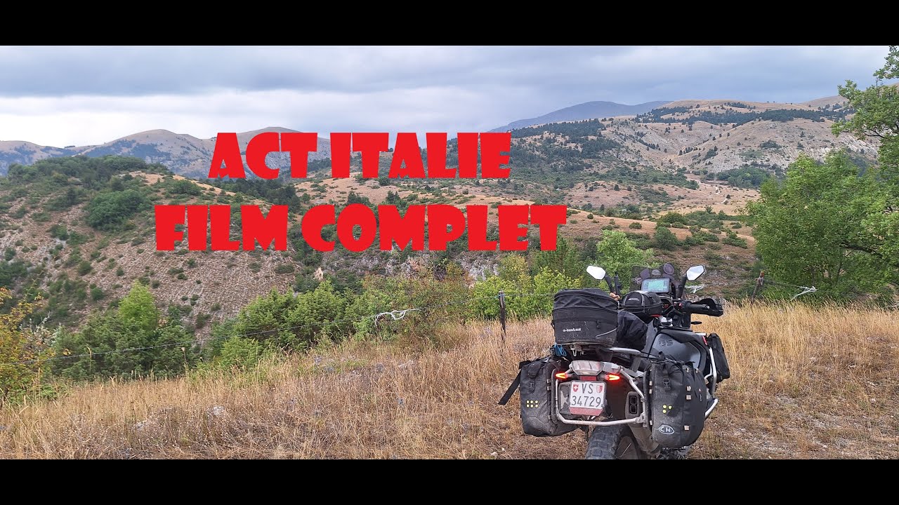 ACT Italie – L’intégrale : 4 étapes d’aventure à moto à travers l’Italie 🇮🇹🏍️