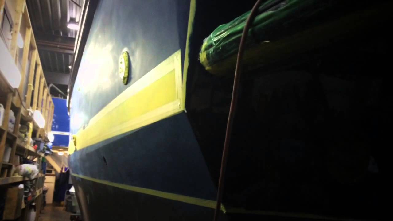 Linssen 380 Sturdy - schilderwerk - antifouling  - teakdek