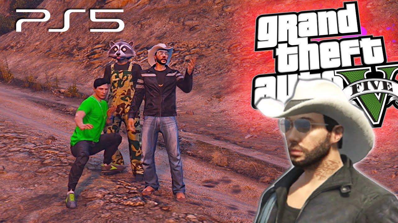 GTA 5 ONLINE PS5 O RETORNO DA BAGUNÇA EM ULTRA HD 4K xD