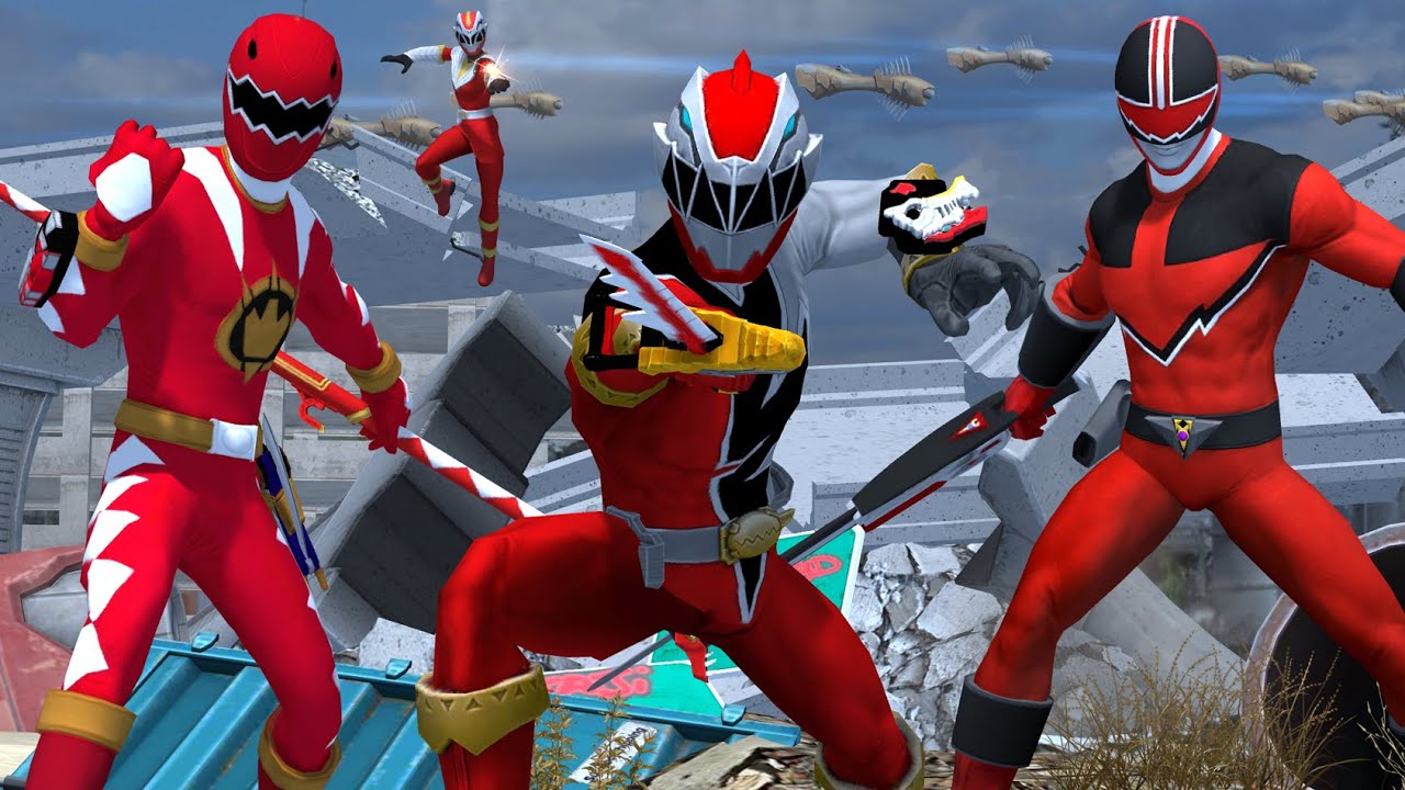 Красные динозавры-рейнджеры! | Power Rangers Legacy Wars