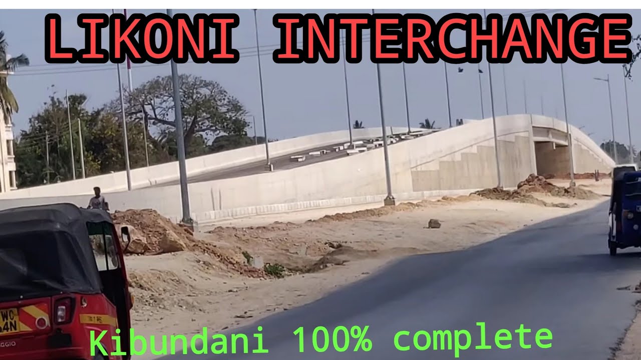 The long awaited KIBUNDANI INTERCHANGE,LIKONI now complete //dongokundu bypass phase 3