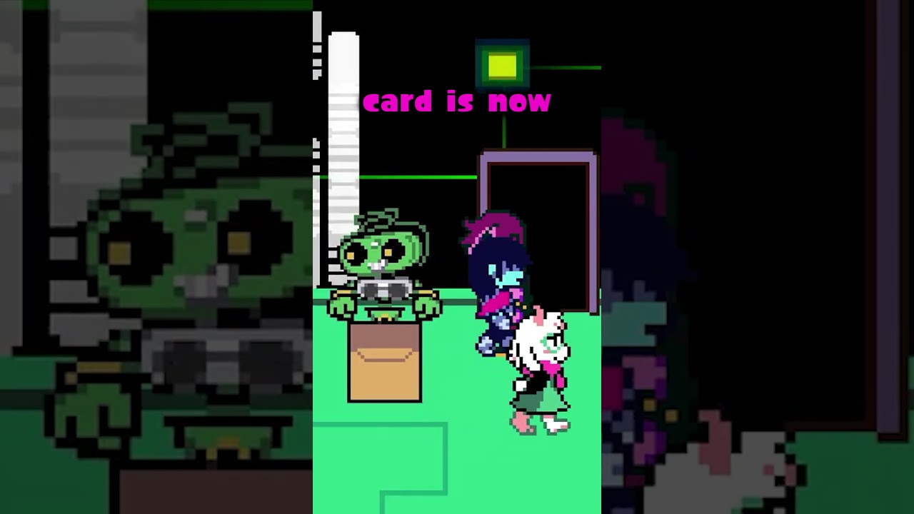 Модификация перфокарты Deltarune