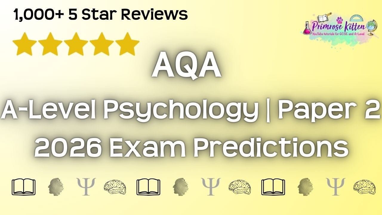 Прогнозы по результатам экзамена AQA A-Level Psychology Paper 2 за 2026 год | Подготовка к экзаме...