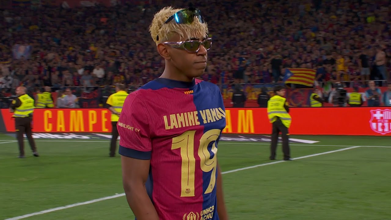 Lamine Yamal vs Real Madrid (26/04/25) | Copa Del Rey Final | HD 1080i ~ English Commentary