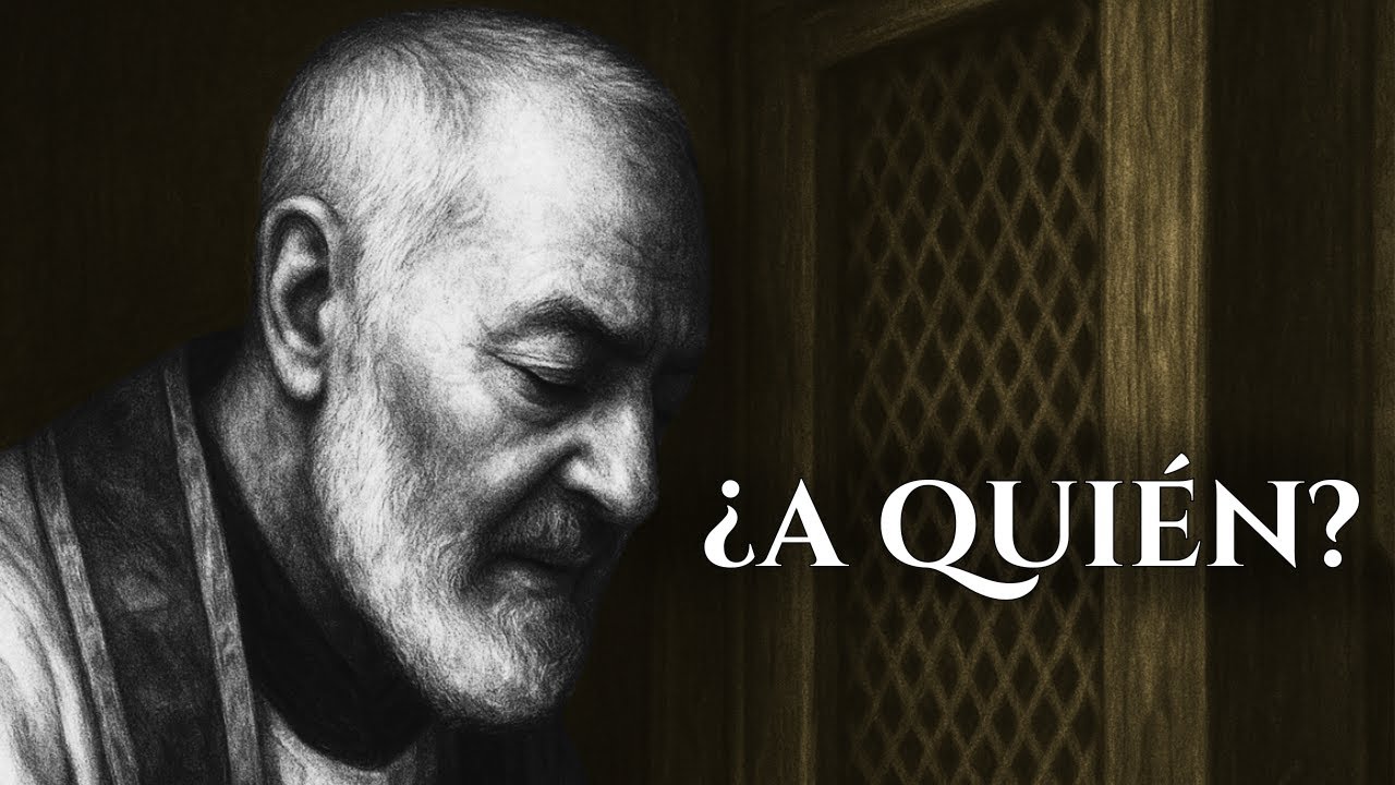 ¿A quién confesaba el Padre Pío si no había nadie allí?