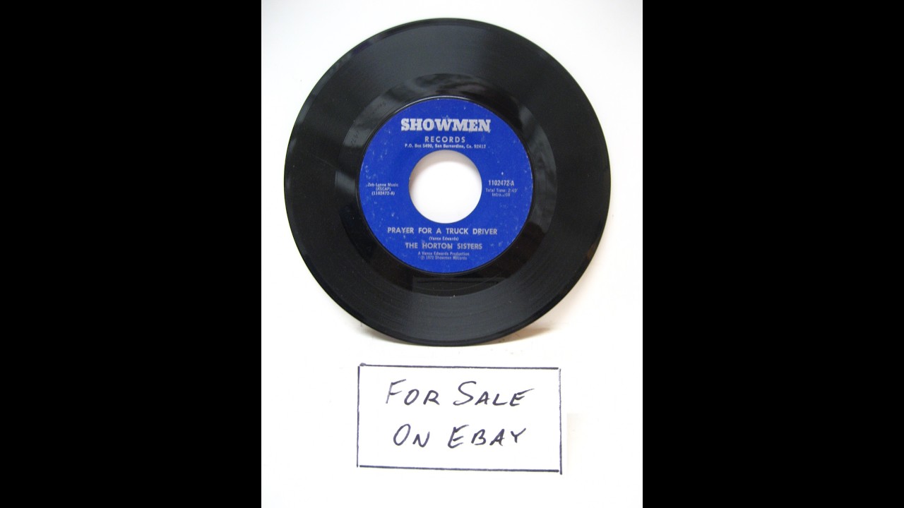 jbxjhorton  45 For Sale On Ebay: Prayer For A Truck Driver & Jet Truck