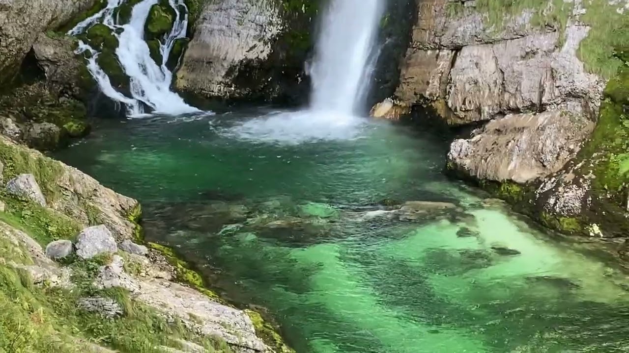 Slovenia, Lake Bohinj, Savica Waterfall, Словения, Бохинь, водопад Савица, 21.09.2025