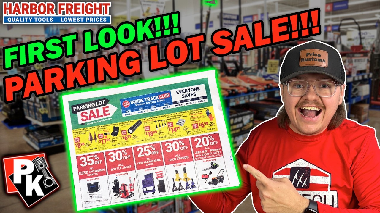 Новая распродажа на парковке Harbor Freight / Лучшие предложения!!! #harborfreight #инструменты #...