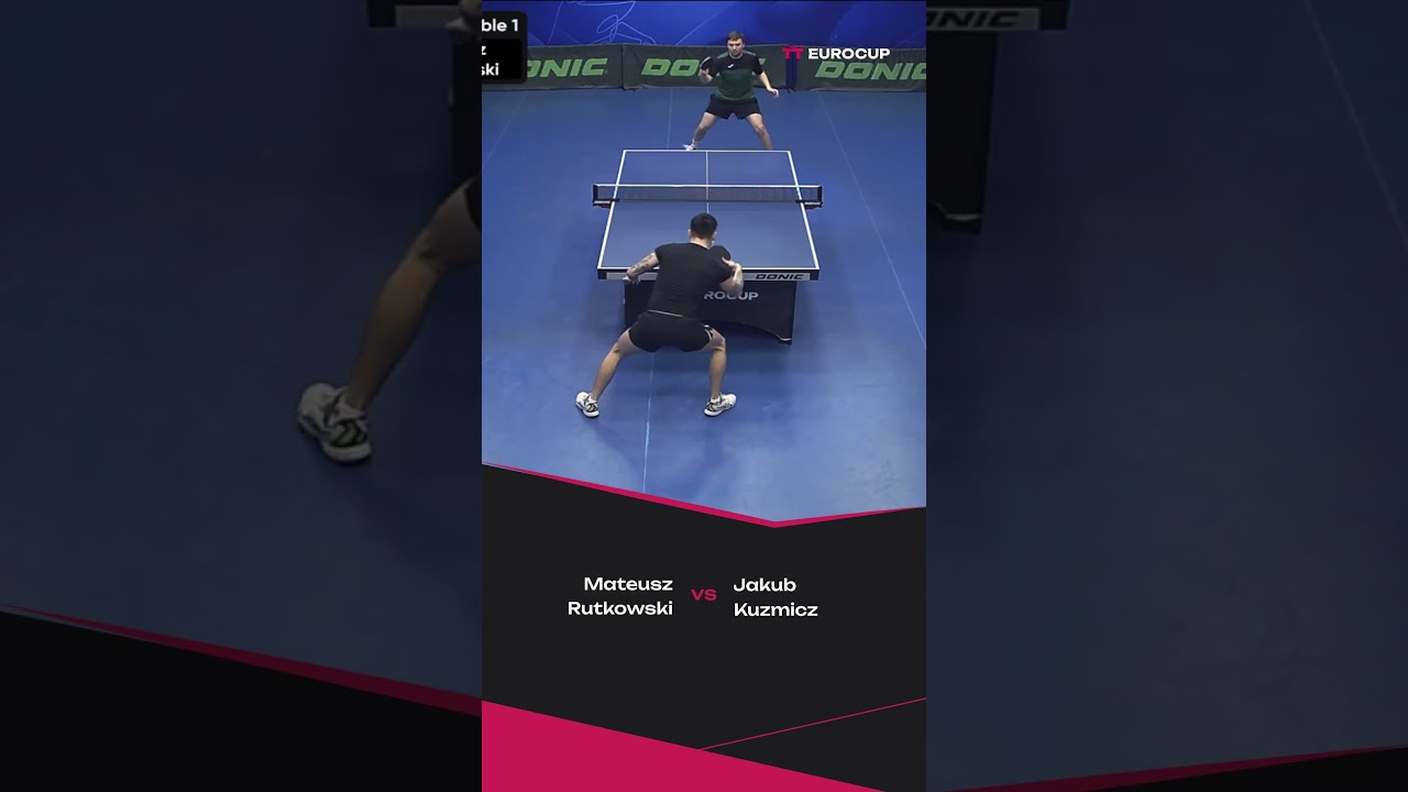 This isn’t table tennis anymore — it’s table extreme!🎢 
