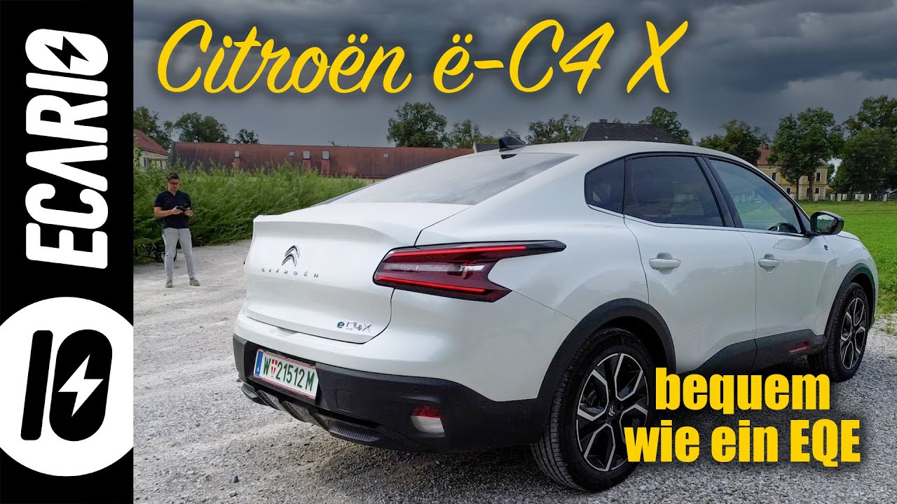 Citroën ë-c4 X im Urlaubstest 👉 Bequem wie EQE 😍
