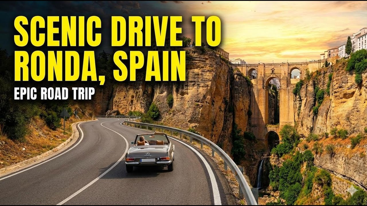 Scenic Drive to Ronda, Spain: The Ultimate Andalusia Road Trip #Ronda #spain #ScenicDrive #roadtrip