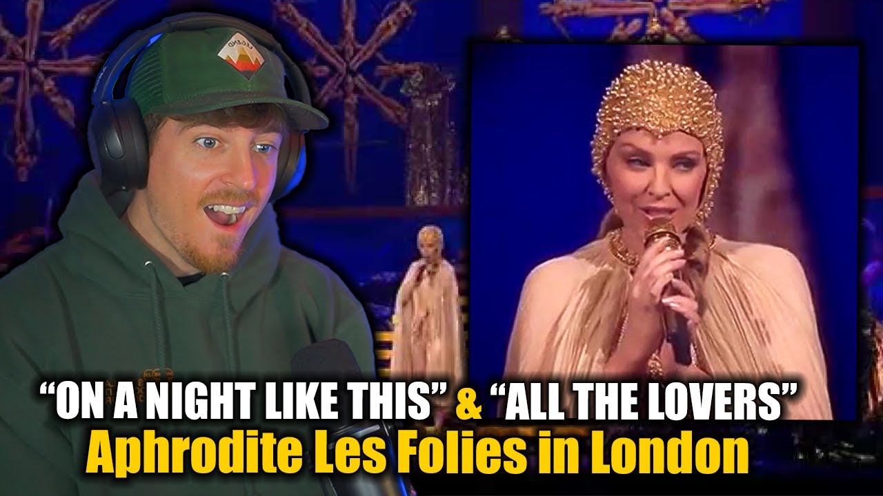 Reacting to Kylie Minogue - On a Night Like This & All the Lovers (Aphrodite Les Folies Live)
