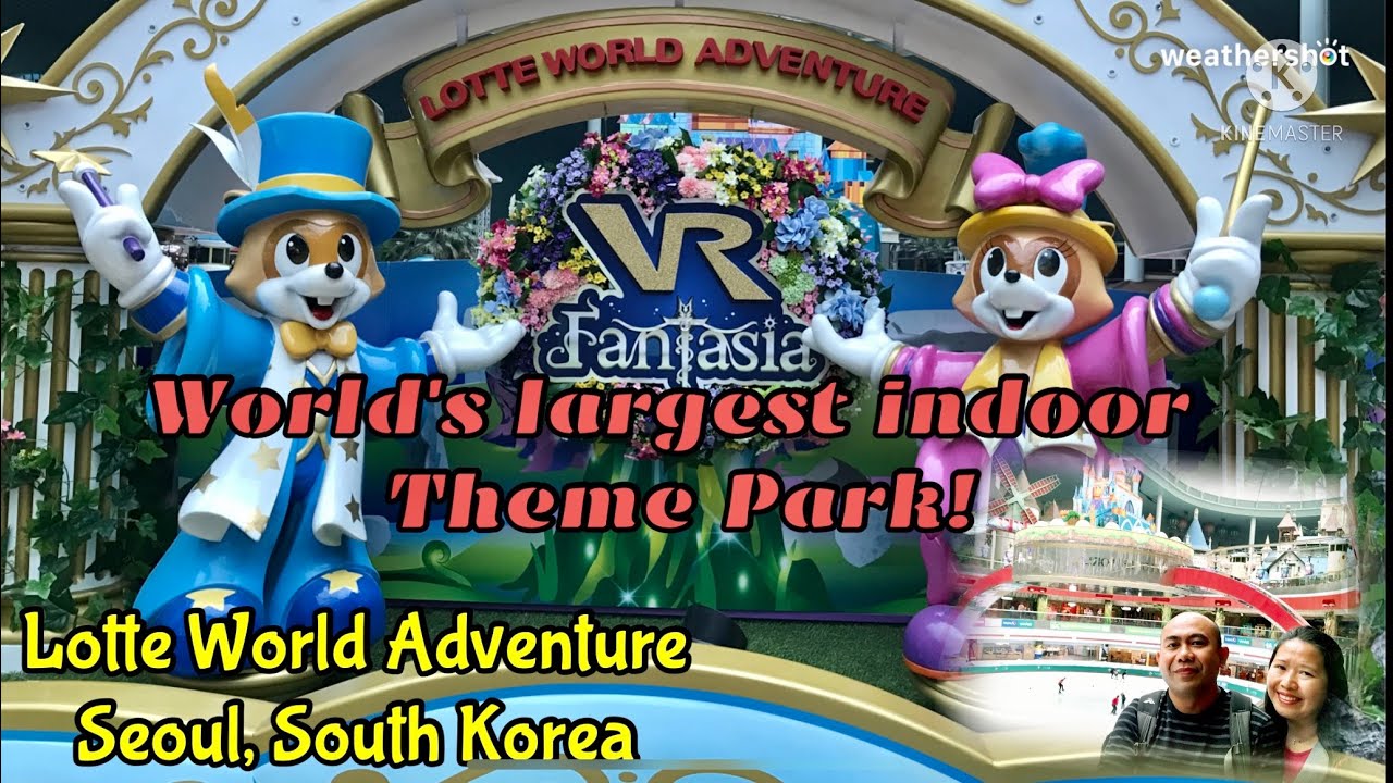 Travel Vlog: Lotte World Adventure, Seoul South Korea