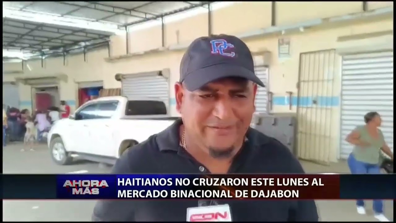 Haitianos no cruzaron este lunes al mercado binacional de Dajabón