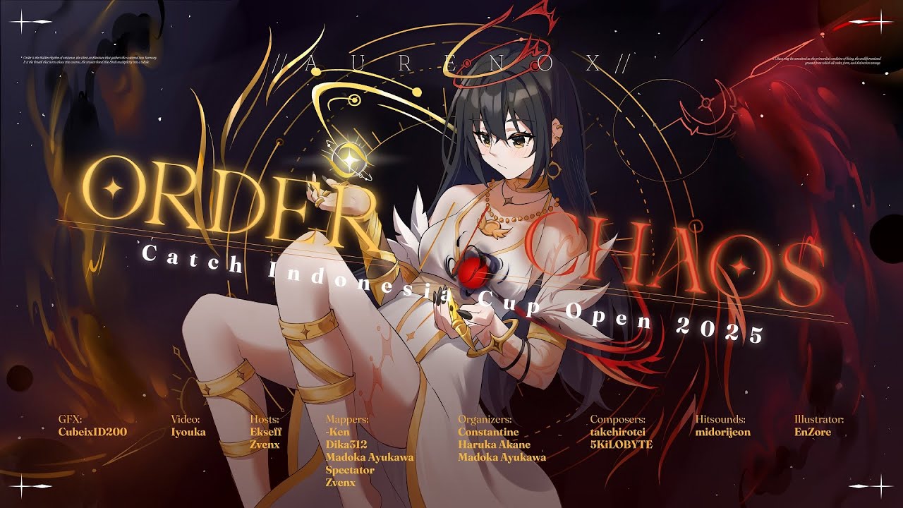 Aurenox : Order//Chaos／5KiLOBYTE vs. takehirotei【osu! Catch Indonesia Cup Open 2025】