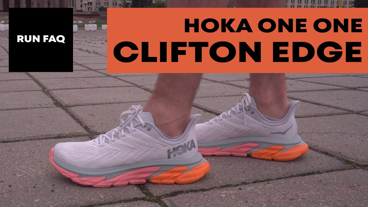 HOKA ONE ONE CLIFTON EDGE. Обзор новинки с увеличенной пяткой.