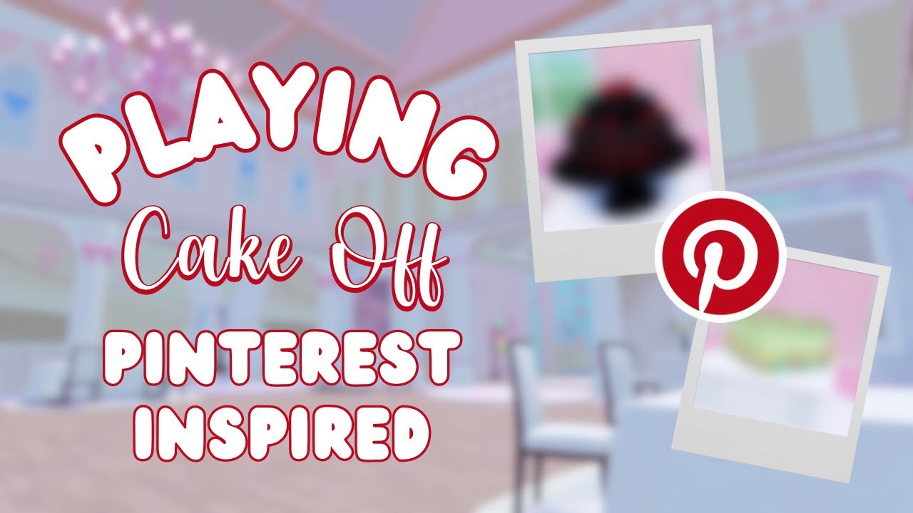 Only Using PINTEREST CAKES in Cake Off | Roblox