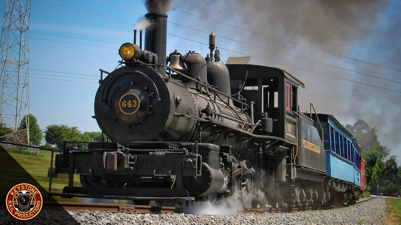Pennsylvania Railroad 643: Steam & Cinders in Williams Grove (HD)