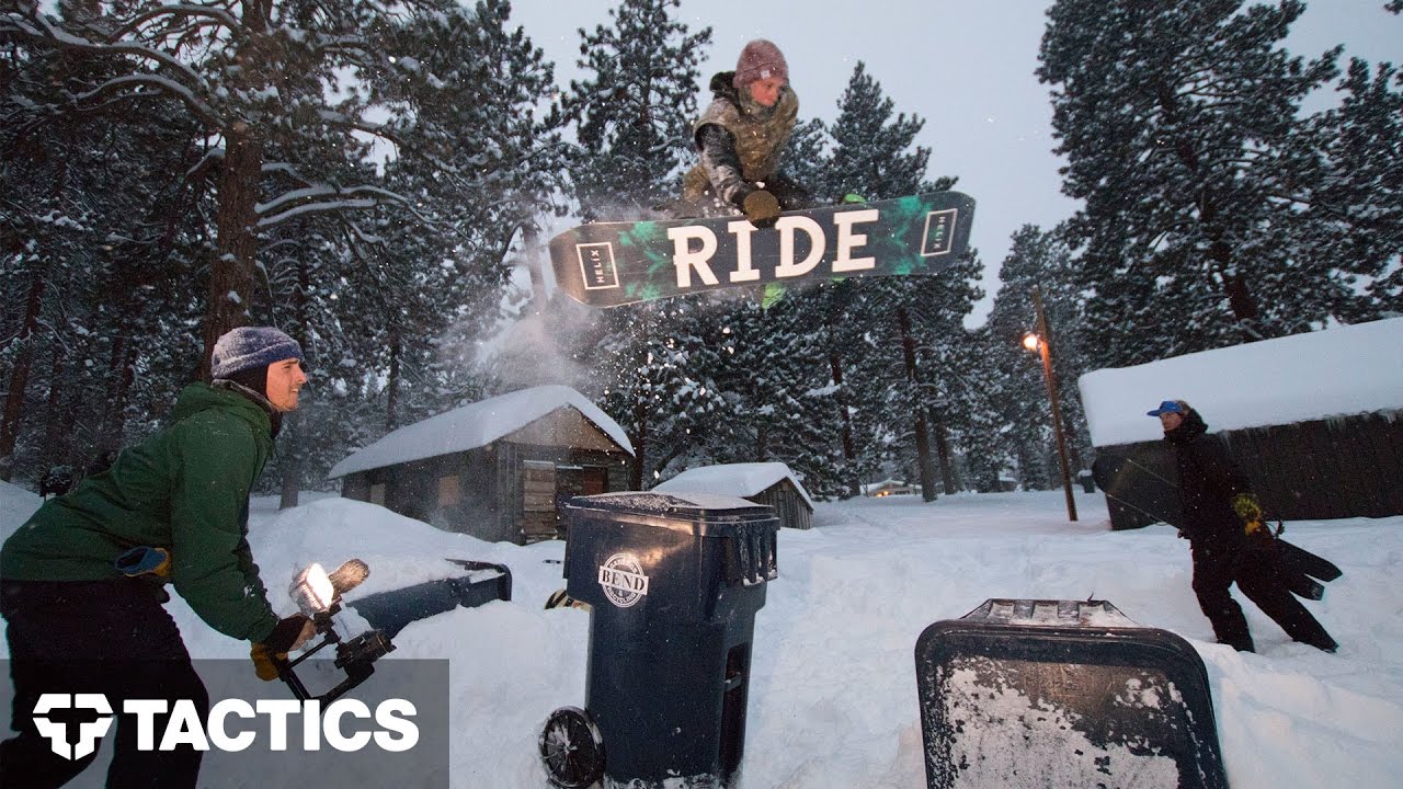 Taking out the Trash | Tactics Snowboard Team - #Tacticssnow