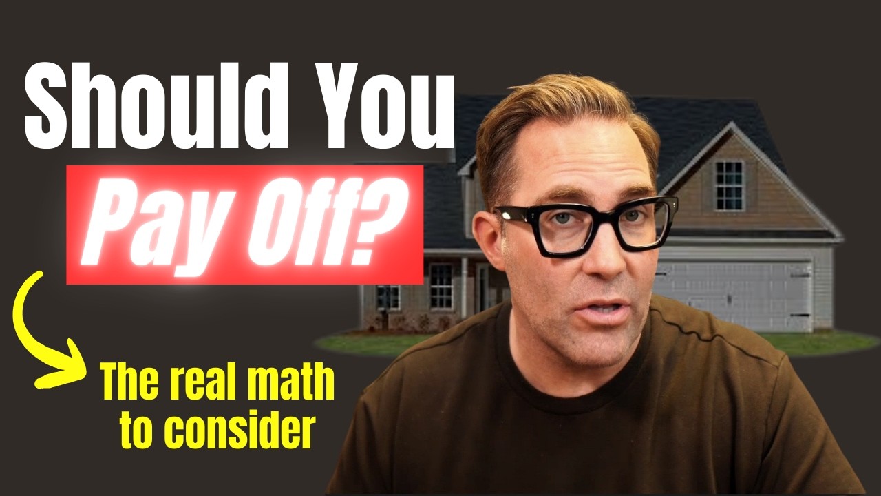 Should You Pay Off Your Mortgage Before Retirement? (The Math Most People Miss)