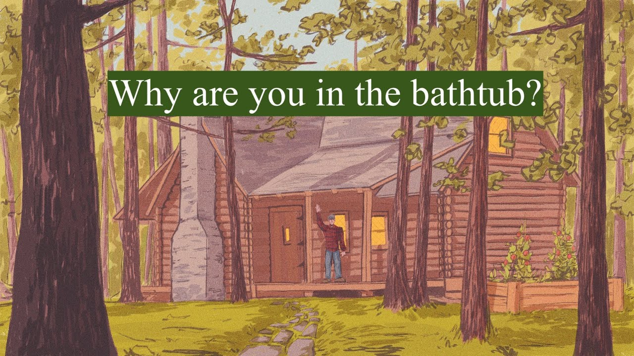 Why are you in the bathtub? - M4A - Meet cute - Social anxiety comfort -