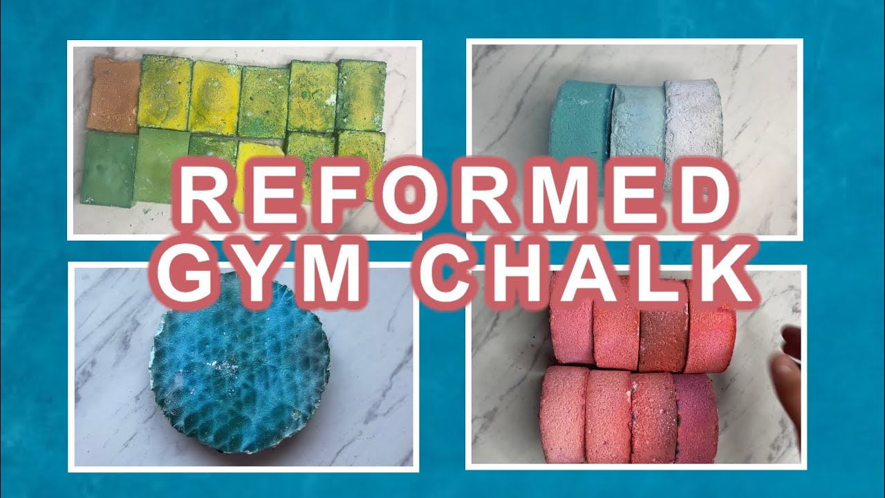 REFORMED GYM CHALK | 32+ PIECES, SLABS, THICK DISCS