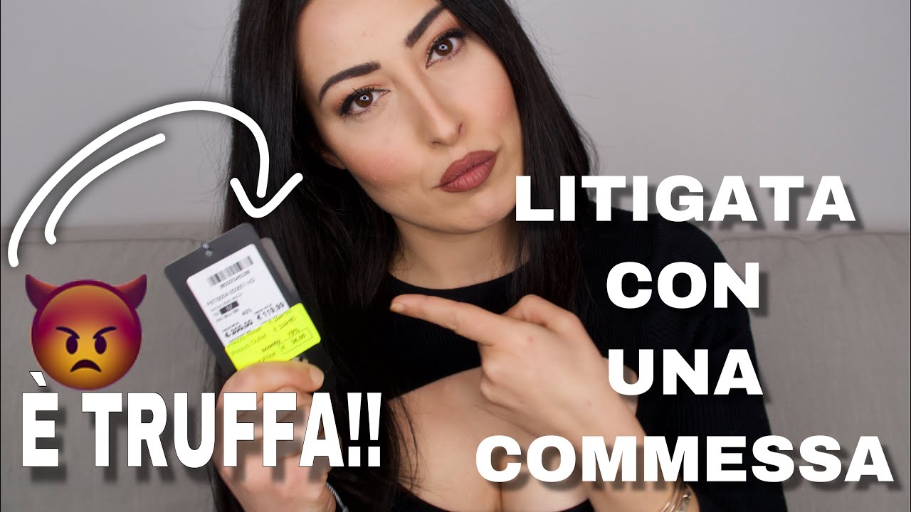 CARA COMMESSA QUESTA è TRUFFA !!  MI STAVA RUBANDO 60 EURO #storytime