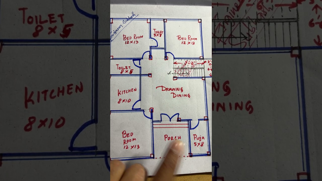 31x43 New 3bhk house plan shorts video #shortvideo #shorts #housedesign #home