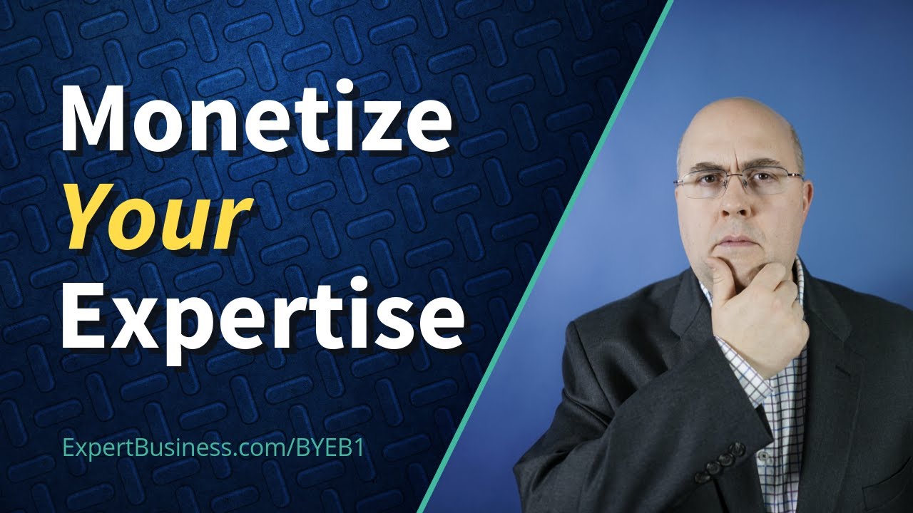 Monetize your expertise?