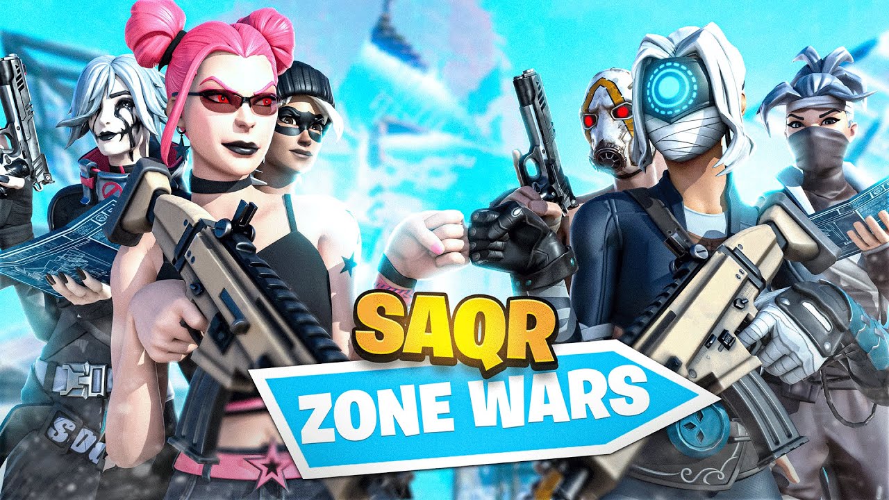 3V3 SAQR Zone Wars | 🦅🔥تحدي زون  وارز مع فريق صقر ( Souriano , Unit , QnDx , Az2m , Modisk , Rapit )
