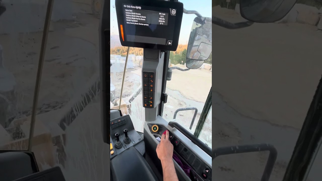 CAT 980 Kantar arızası giderme Kantar kalibrasyonu