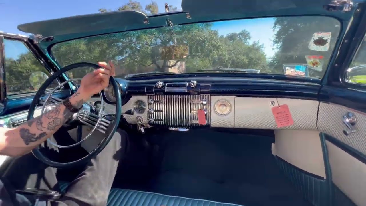 1953 Buick Skylark Convertible Driving Video! Live on Bring a Trailer!
