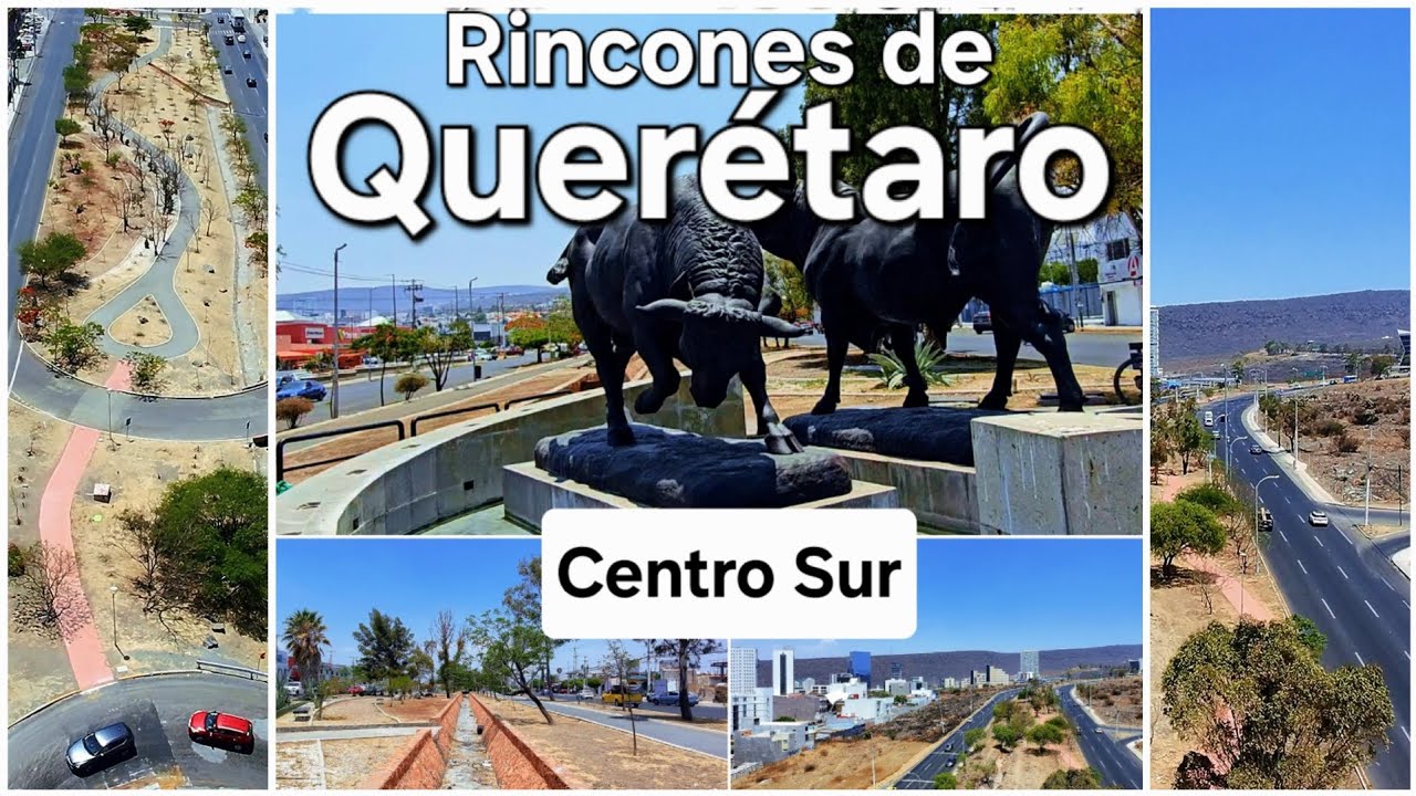 Asi luce Centro Sur desde las alturas | Avenida del Parque Querétaro 4K