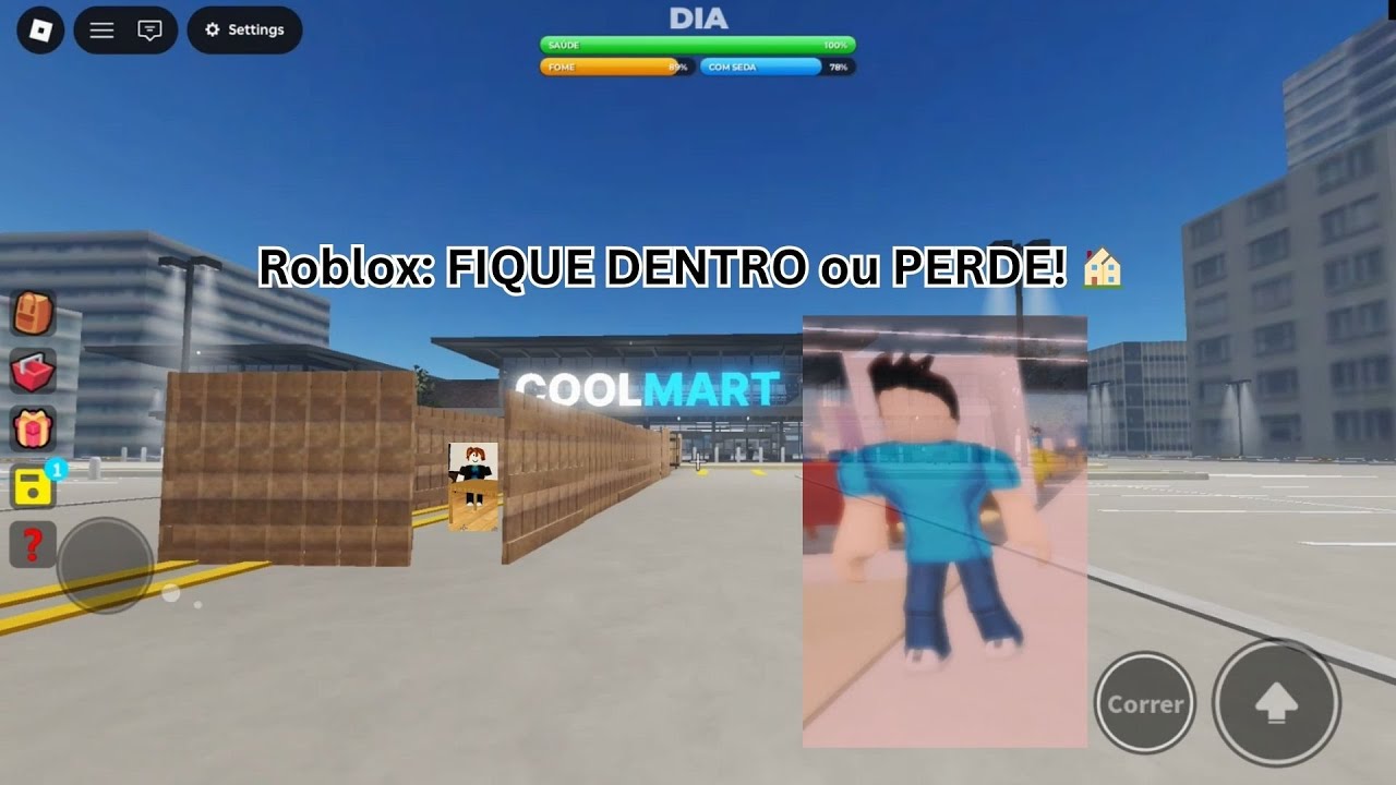 Roblox: FIQUE DENTRO ou PERDE! 🏠 #video