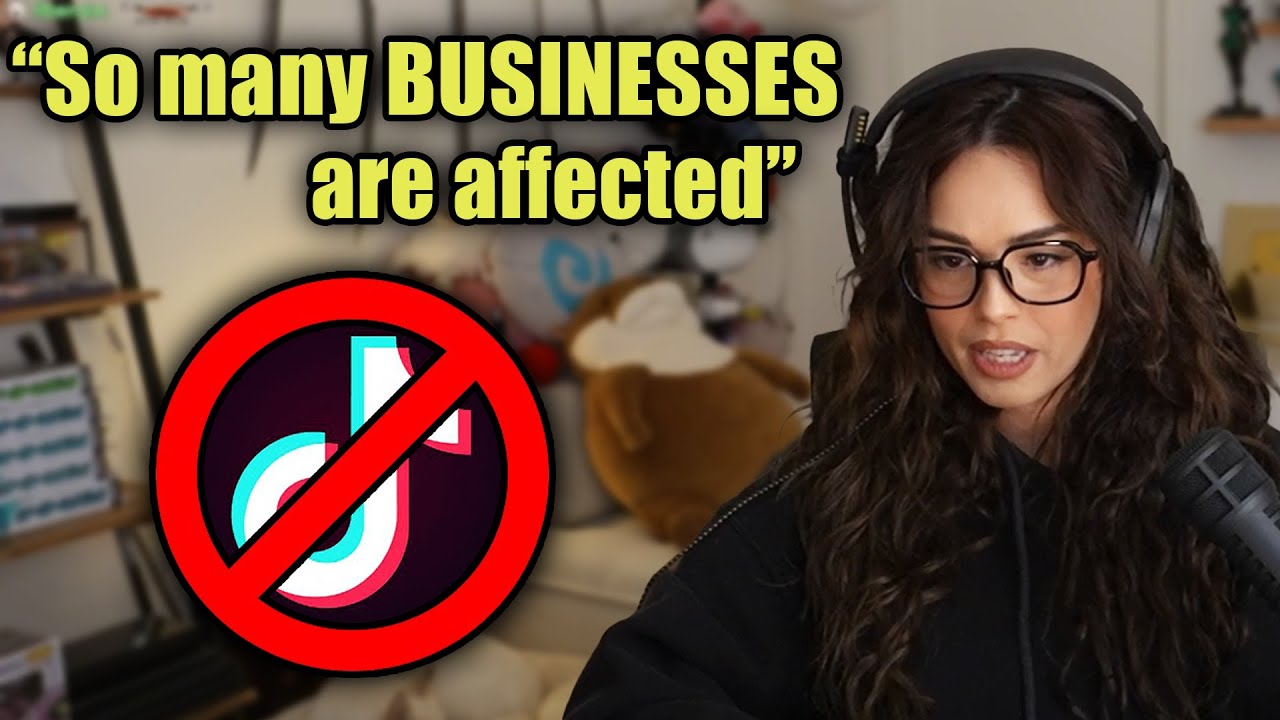 Valkyrae talks about the TikTok Ban in the US