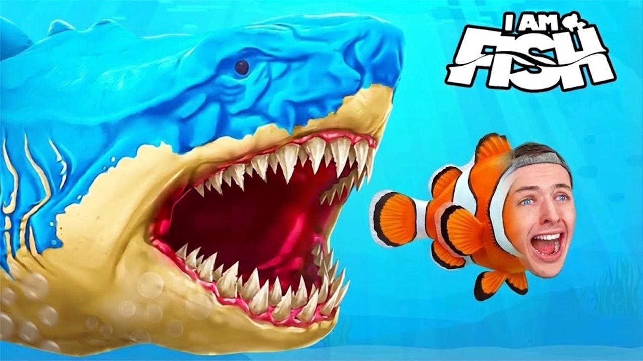 I Became a FISH and ESCAPED to the OCEAN (movie)