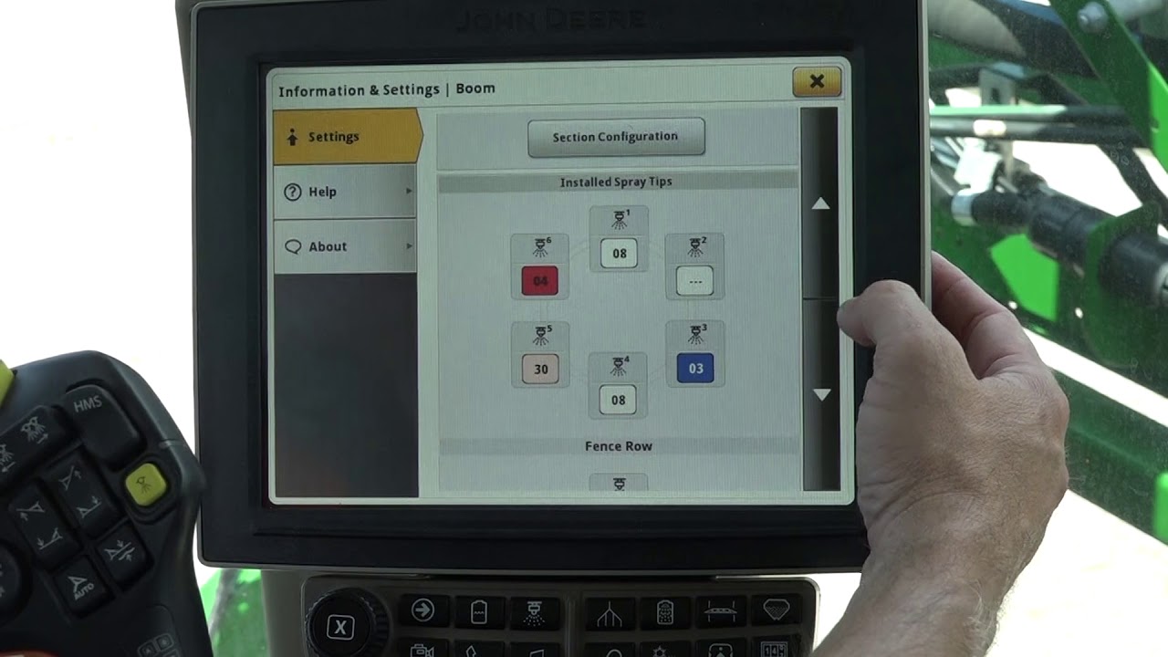 How To Set Up ExactApply™ On A Gen4 Display | John Deere ExactApply™ Nozzle Control System
