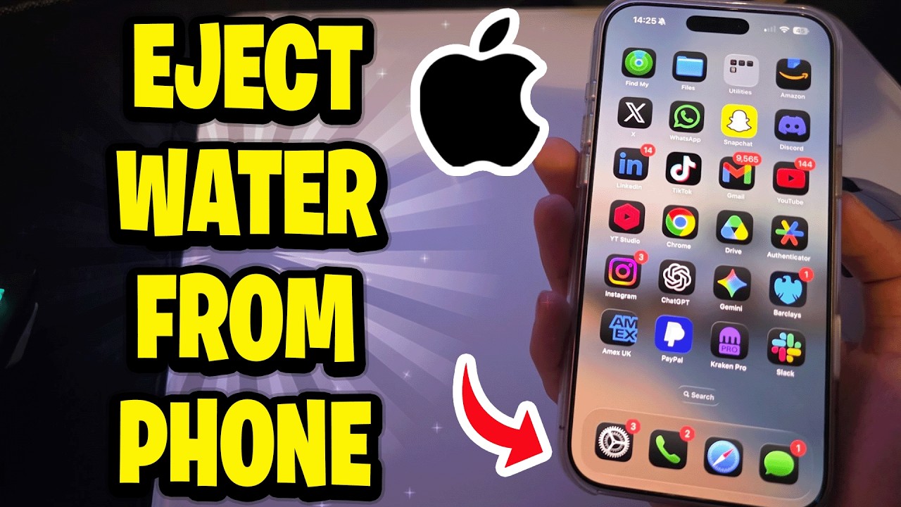Как удалить воду из iPhone 17 (краткое руководство)