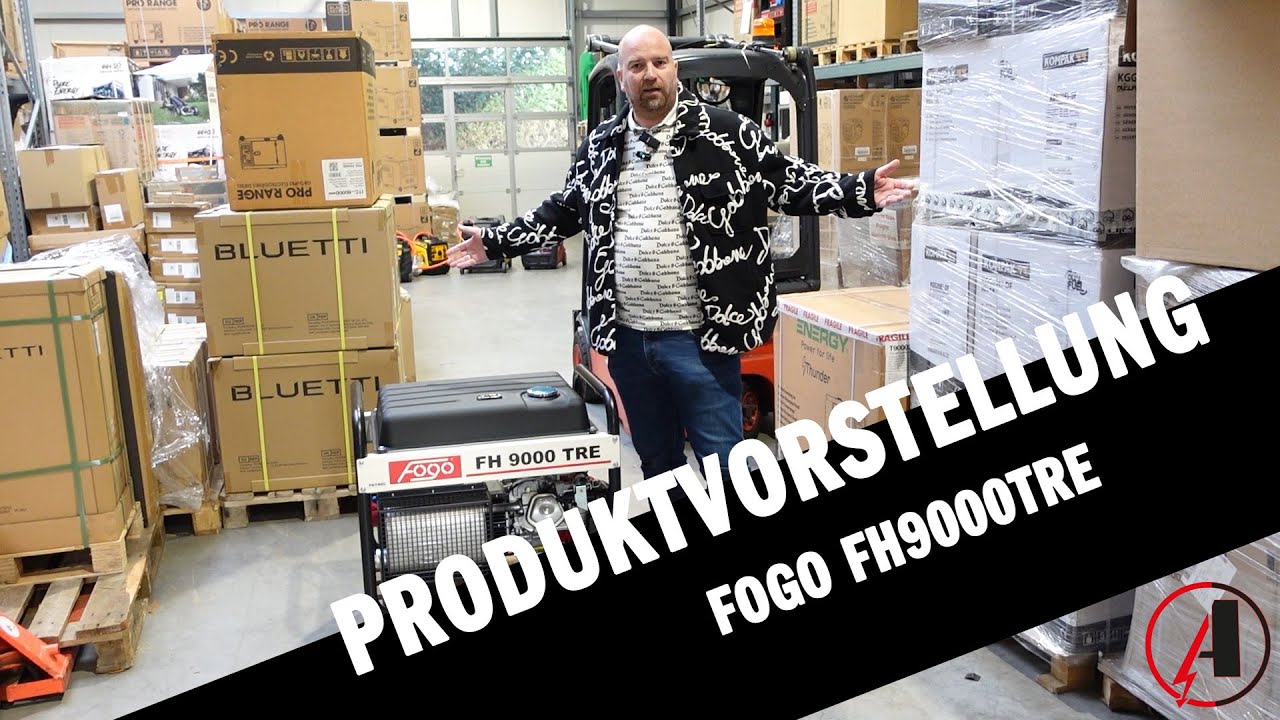 Ademax präsentiert den FH9000TRE Stromerzeuger von FOGO - Was kann das 8,5 kVA Aggregat aus Polen?