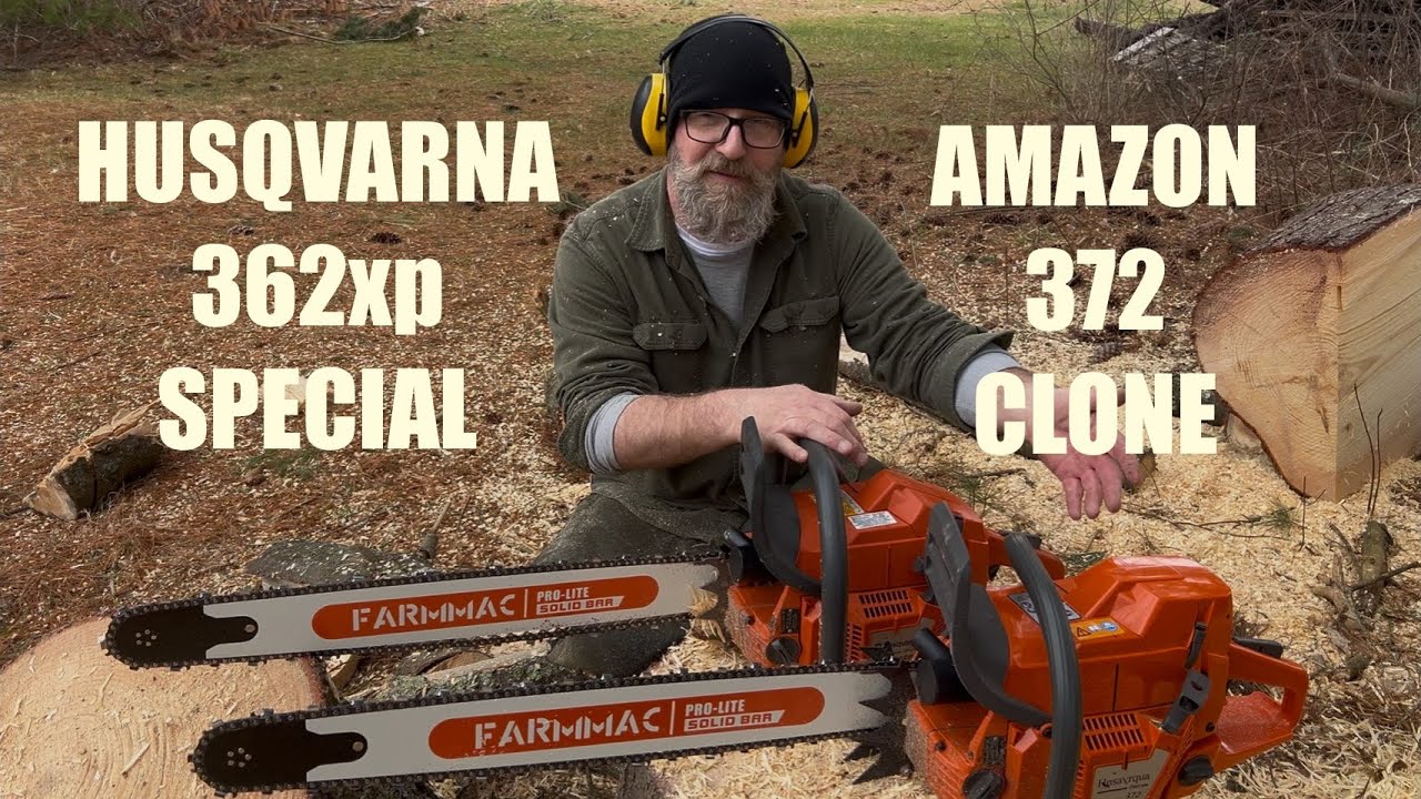 Amazon 372 clone and the 362xp Special! #chainsaws #diy #firewood #SOTF: