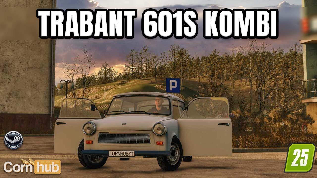 LS25 Trabant 601S Kombi – Kultauto mit Beifahrersitz & Anhängerkupplung