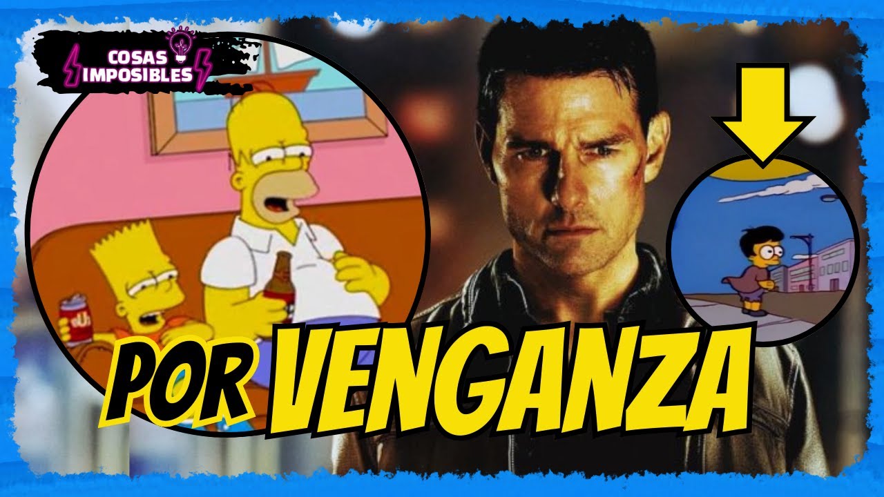 El día que LOS SIMPSON SE BURLARON de TOM CRUISE
