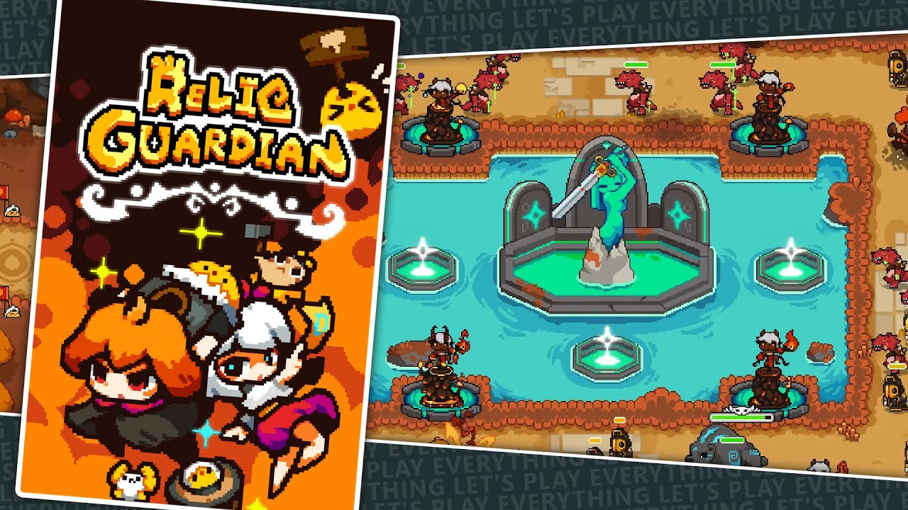 This New Tower Defense Game is STUNNING! [ Relic Guardian ]