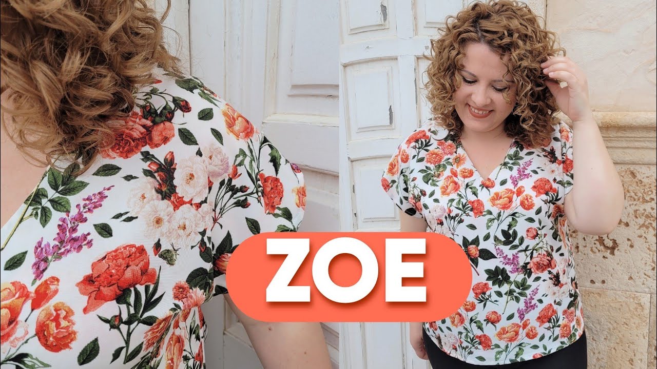 #1 🧡 C&oacute;mo hacer una BLUSA SENCILLA MANGA SEGUIDA || BLUSAS SENCILLAS Y BONITAS || ZOE