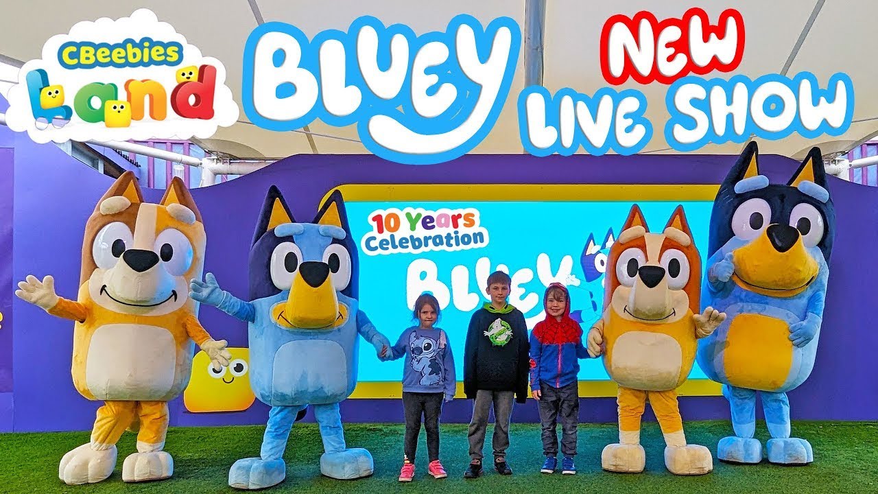 New Bluey Live Show Featuring Bingo Bandit And Chilli At CBeebies Land (May 2024) [4K]