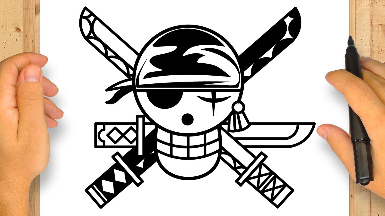 COMO DESENHAR O ZORO DE ONE PIECE | Roronoa Zoro | Passo a Passo Simples e Fácil