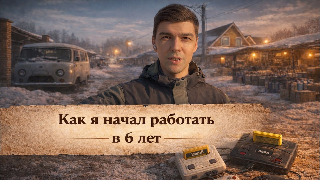 Как я начал работать в 6 лет.