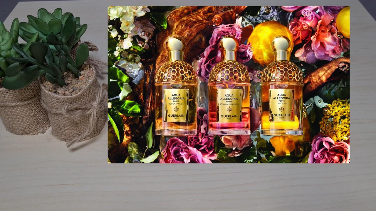 NEW GUERLAIN RELEASES & AQUA ALLEGORIA 2023 (OUD YUZU, ROSA PALISSANDRO, BOSCA VANILLA)